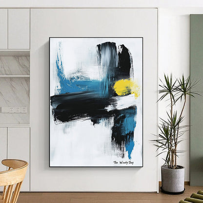 Abstract "The Windy Day" for Modern Living Room & Art Gallery STSC1070