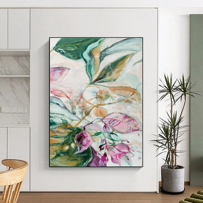 Floral Greenery Art for Boutique Hotel Lobbies DLZ0142
