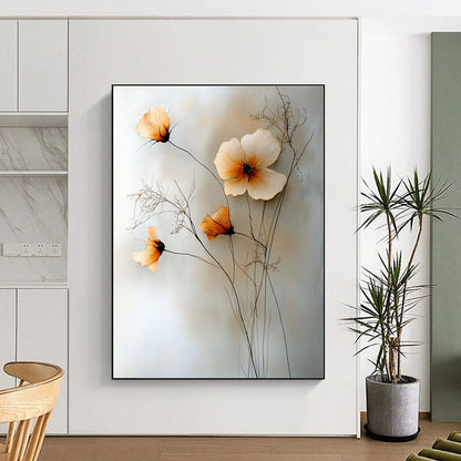 Natural Dried Flower Art for Conservatory & Home Library STSC058