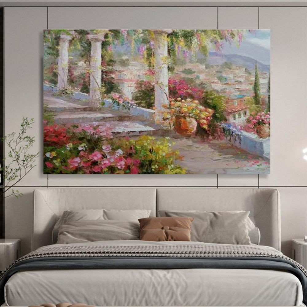 Mediterranean Garden View Art for European - Style B&B DLZ3047