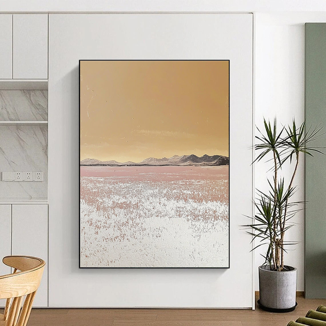 Minimalist Desert Landscape for Modern Minimalist Office & Nature - Inspired Art Gallery STSC979
