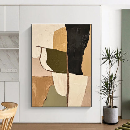 Mixed - Tone Shapes Art for Lounge & Library STSC696