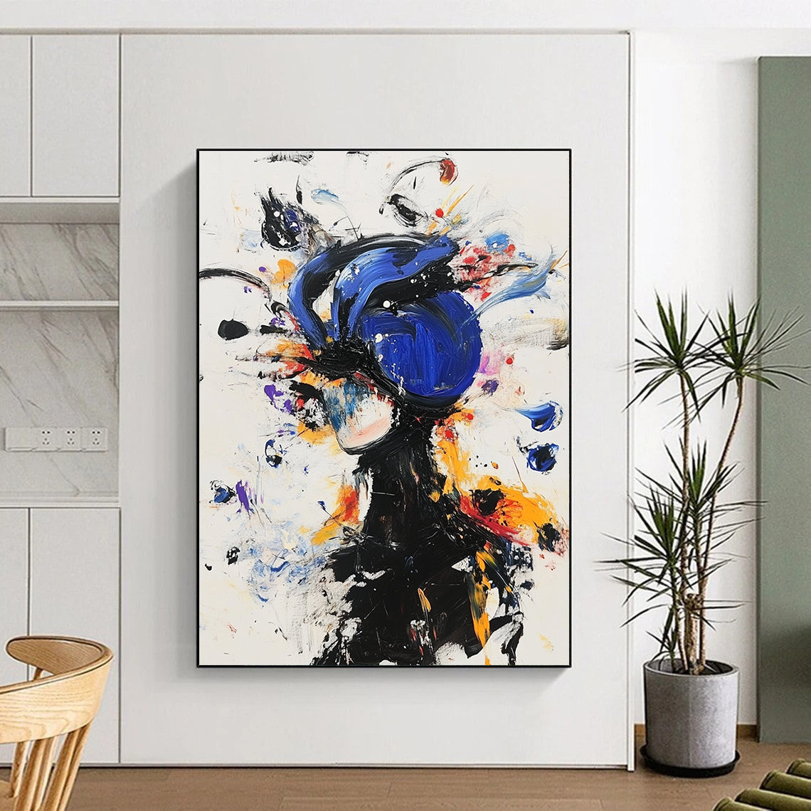 Colorful Abstract Figure for Creative Kids’ Room & Eclectic Home STSC636