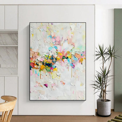Colorful Fragment Abstract Art for Bohemian Café & Creative Studio DLZ1920