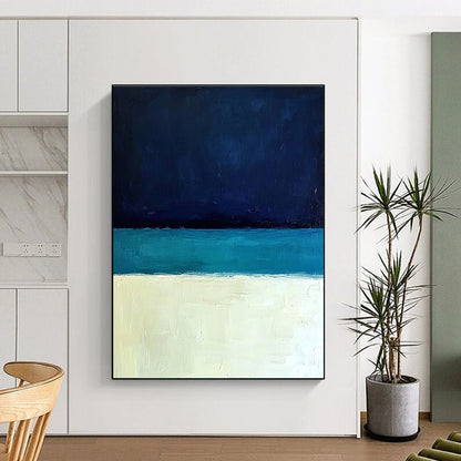 Minimalist Sea Layers for Contemporary Office & Modern Home Decor STSC884