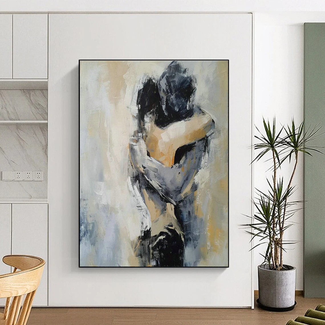 Embracing Figures Art for Romantic Restaurant Private Dining DLZ0108