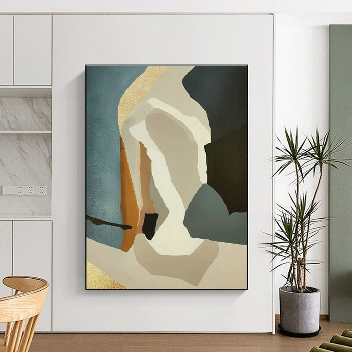 Colorful Geometric Abstract Art for Living Room & Office DLZ0433