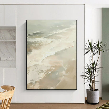 Abstract Sea Wave Painting for Beachfront Hotel & Nautical - Themed Restaurant DLZ0658
