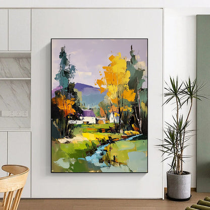 Green - Pink Abstract Shapes Art for Fashion Design Studio & Art - Centric Retail Store STSC1308