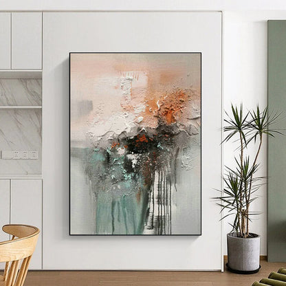 Textured Abstract Art for Art Gallery & Industrial - Style Loft DLZ1787