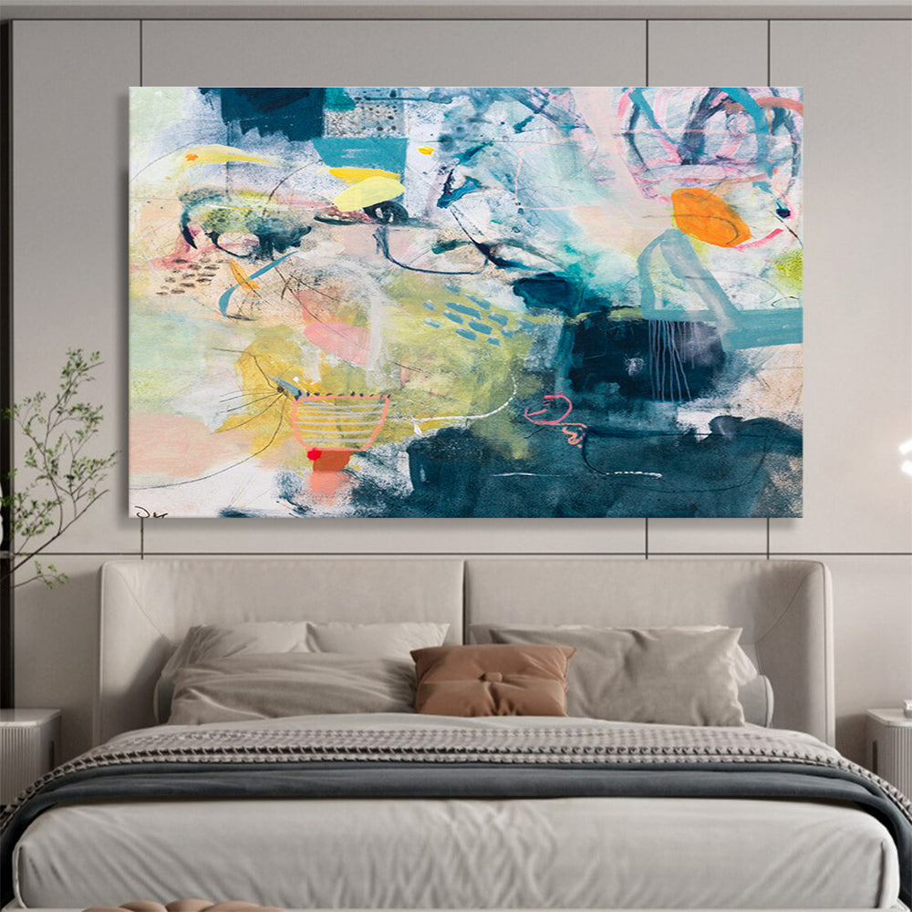 Colorful Creative Abstract Art for Artistic Studios DLZ2460