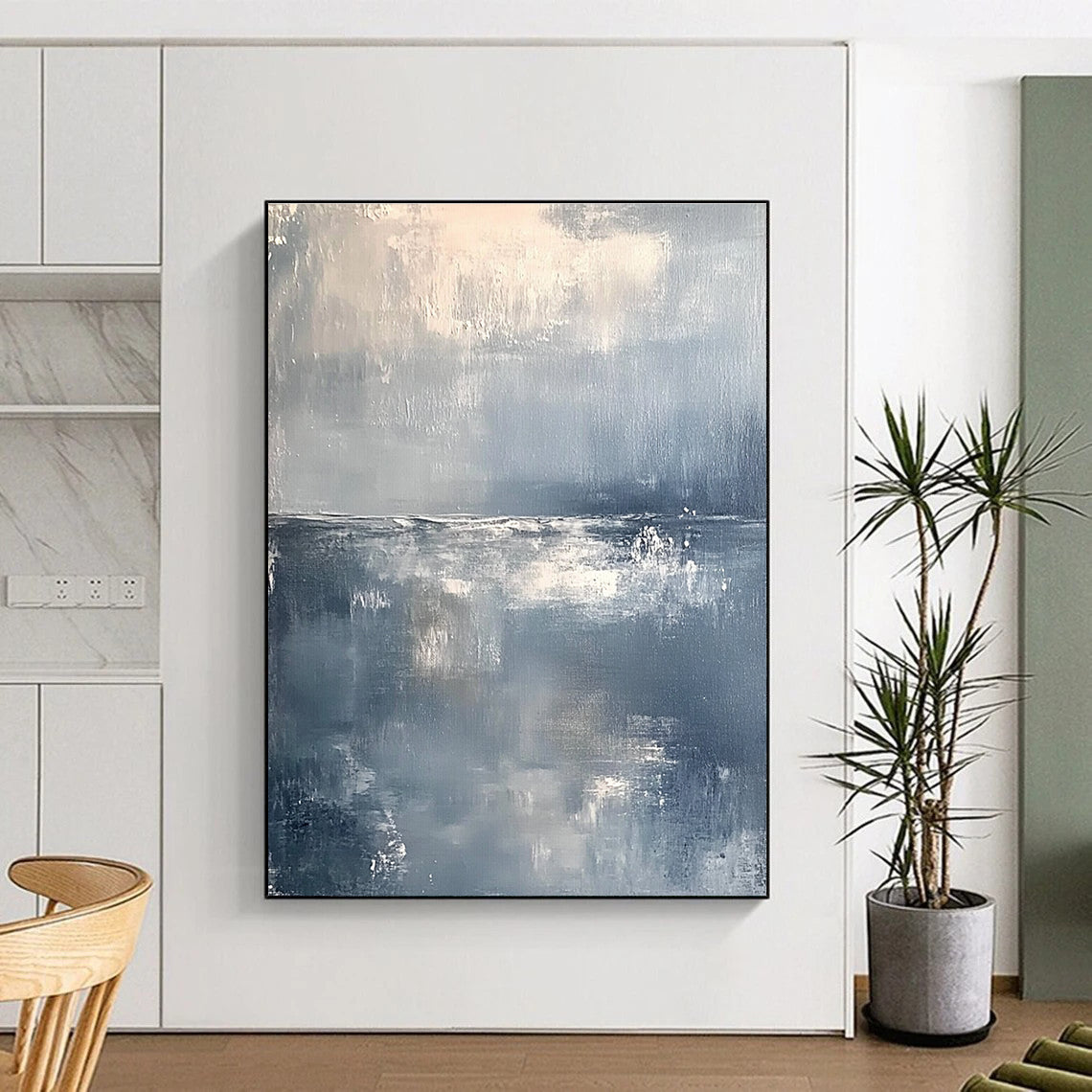 Serene Gray - Toned Sea for Spa Retreat & Calm Bedroom STSC262