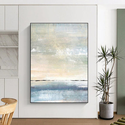 Soft - Colored Seaside Abstract for Relaxing Bathroom & Coastal - Style Balcony DLZ0868