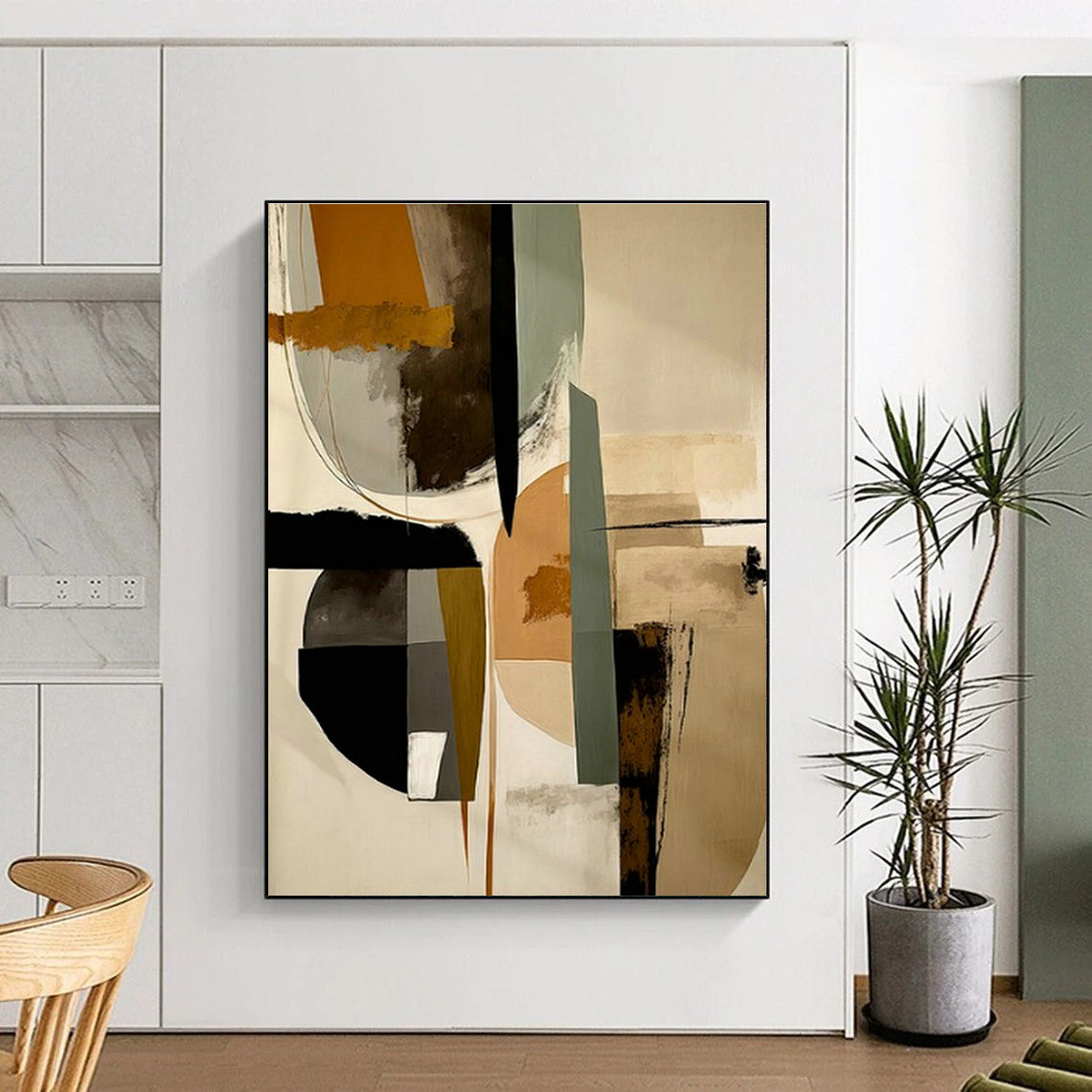 Abstract Geometric Collage for Creative Studio & Urban Loft Apartment DLZ1633