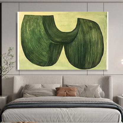 Nature - Inspired Abstract Art for Botanic Garden Café & Eco - Friendly Home SC614