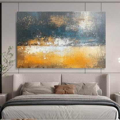 Dark Tonal Abstract Flow Art for Industrial - Chic Bar & Moody Art Studio SC109