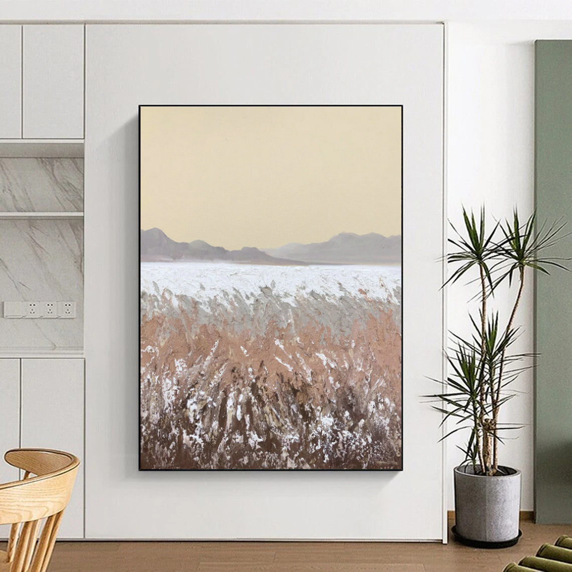 Serene Abstract Landscape for Coastal Villa & Nature - Themed Spa DLZ0817