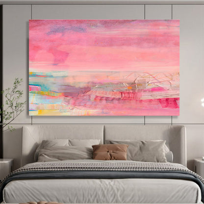 Pink - Purple Romantic Abstract Art for Dreamy Dressing Rooms DLZ2419