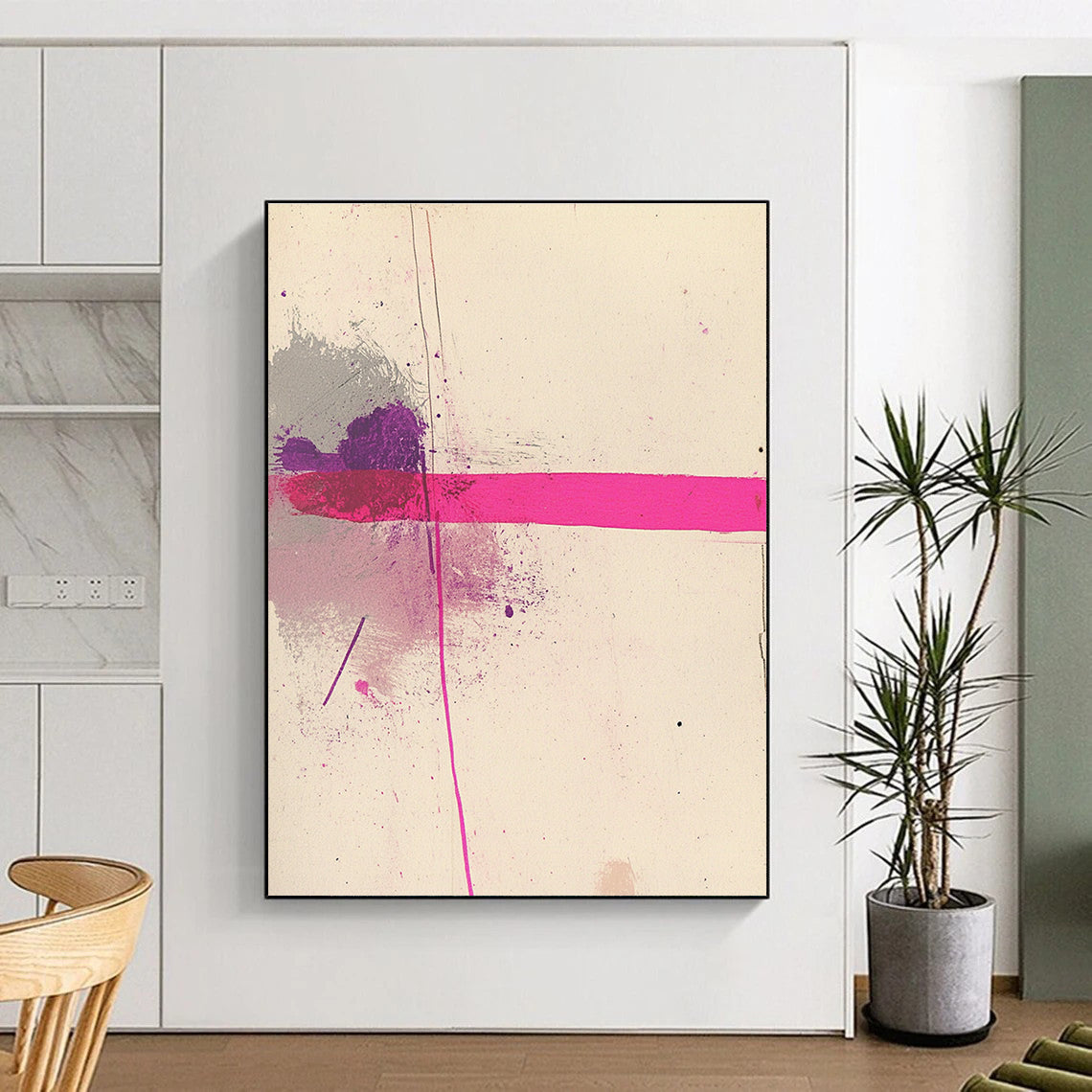 Pink and Purple Splatter for Modern Studio & Creative Workspace STSC1181