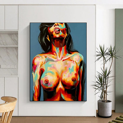 Oversized Custom - Created Abstract Painting for Cottage & Living Room DLZ2329