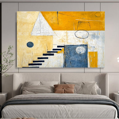 Minimalist Geometric Forms Art for Scandinavian - Style Home & Minimalist Gallery SC392