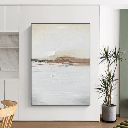 Earth - Toned Abstract Landscape Art for Rustic Home & Art - Loving Café DLZ2378