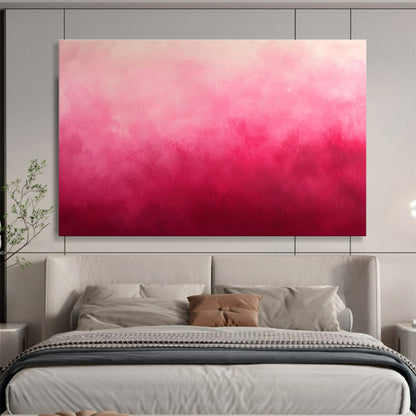 Pink Gradient Abstract Art for Romantic Bedroom & Feminine Spa SC270