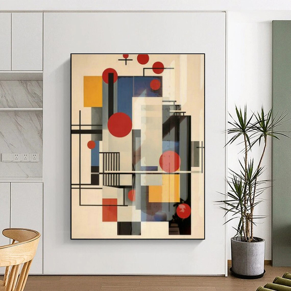 Geometric Abstract Art for Modern Design Studio & Art - Centric Library DLZ1939