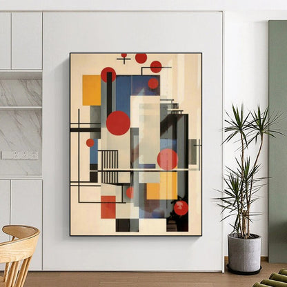 Geometric Abstract Art for Modern Design Studio & Art - Centric Library DLZ1939