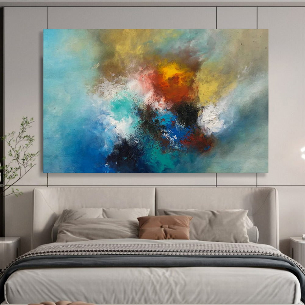 Color - Blending Abstract Art: Craft a Romantic Bedroom Retreat DLZ2386