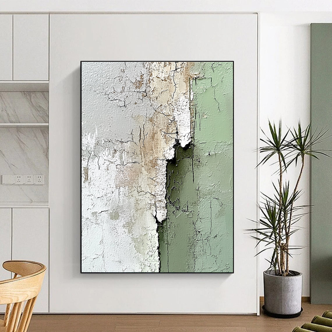Cracked Wall Texture for Industrial - Chic Loft & Art Gallery Foyer STSC384