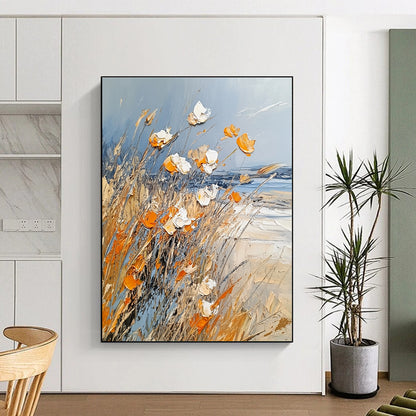 Coastal Flowers for Beachside Home & Nautical - Themed Café STSC880