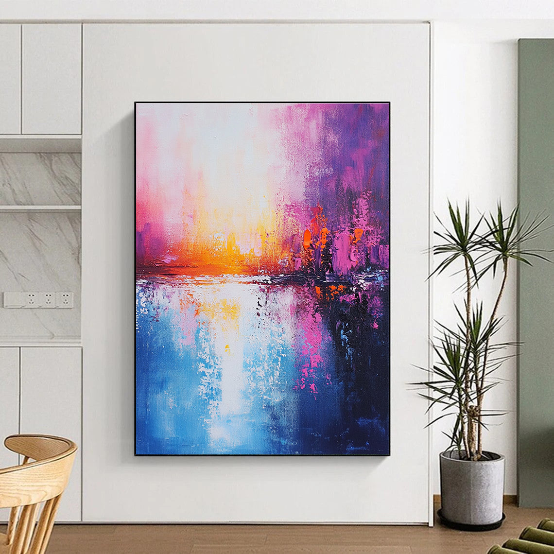 Dreamy Sunset Reflection for Romantic Dining Room & Lakeside Cottage STSC265