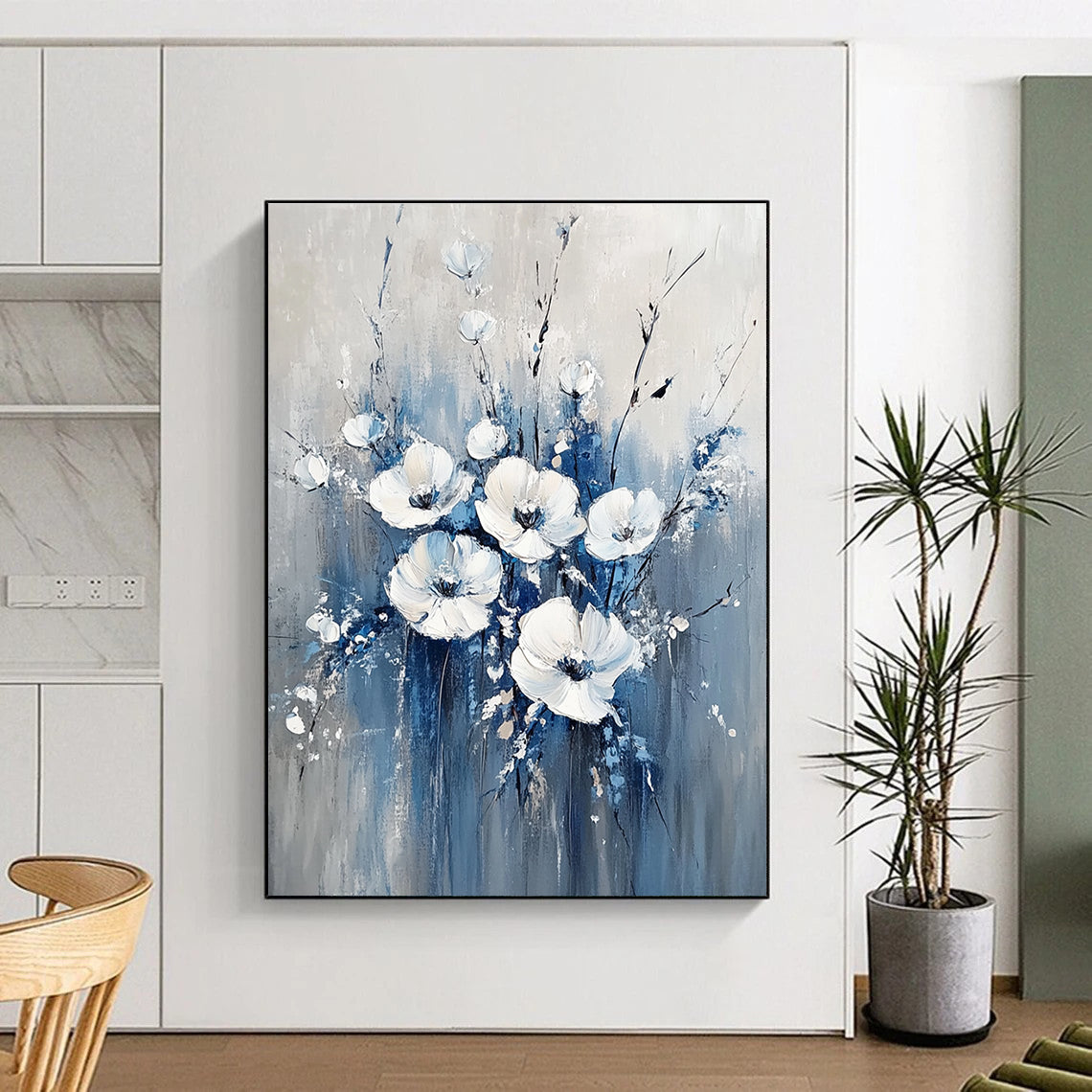 Serene Floral Art for Wedding Venue & Scandinavian Home STSC035