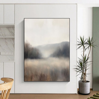 Misty Landscape for Meditation Space & Nature - Inspired Home STSC869