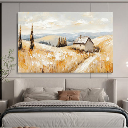 Pastoral Cottage Landscape Art for Cozy Country Kitchen DLZ2845