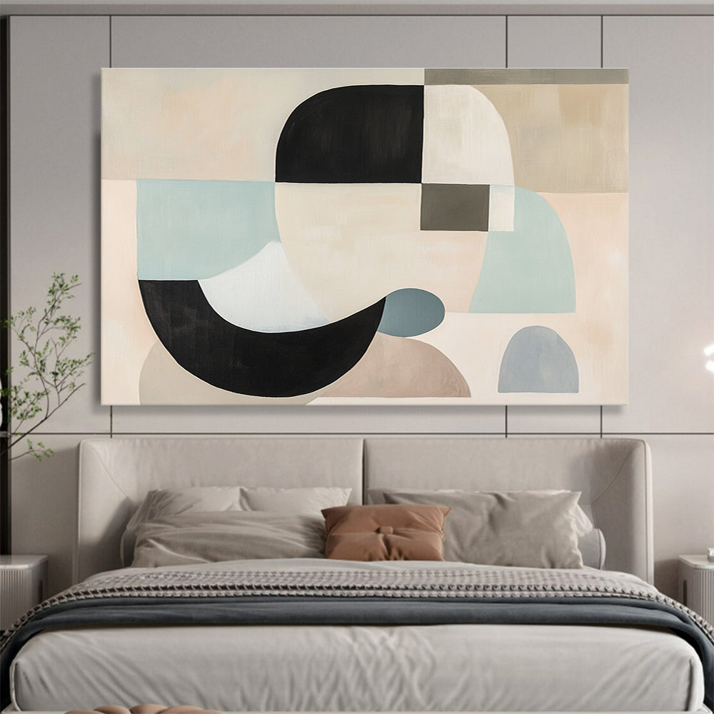 Monochrome Horizon: Ideal for Minimalist Living & Art Gallery Displays SC510