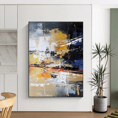 Vibrant Abstract Expressionism for Creative Agency & Urban - Themed Bar STSC766