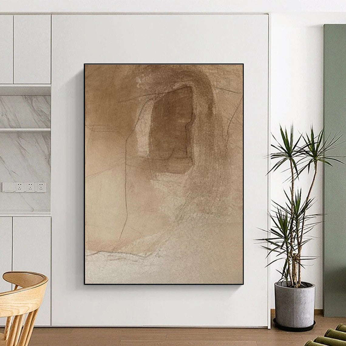Abstract Sketch Art for Artist Studio & Contemporary Gallery DLZ2359