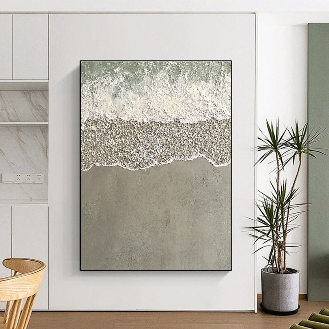 Aerial Beach Waves for Beach House & Spa Relaxation Area STSC1136