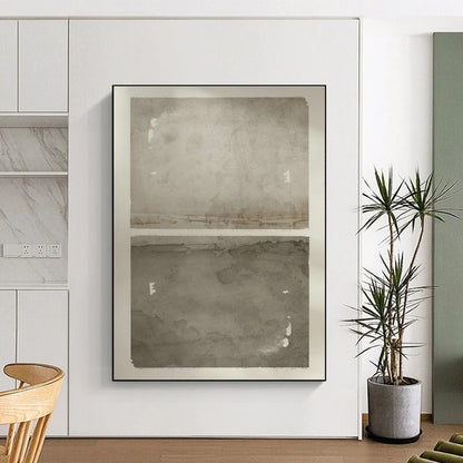 Dual - Tone Grey Textured Art for Modern Gallery & Monochrome Café DLZ1366