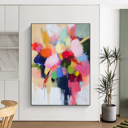 Colorful Abstract Floral Bouquet for Bohemian Home & Wedding Venue STSC773