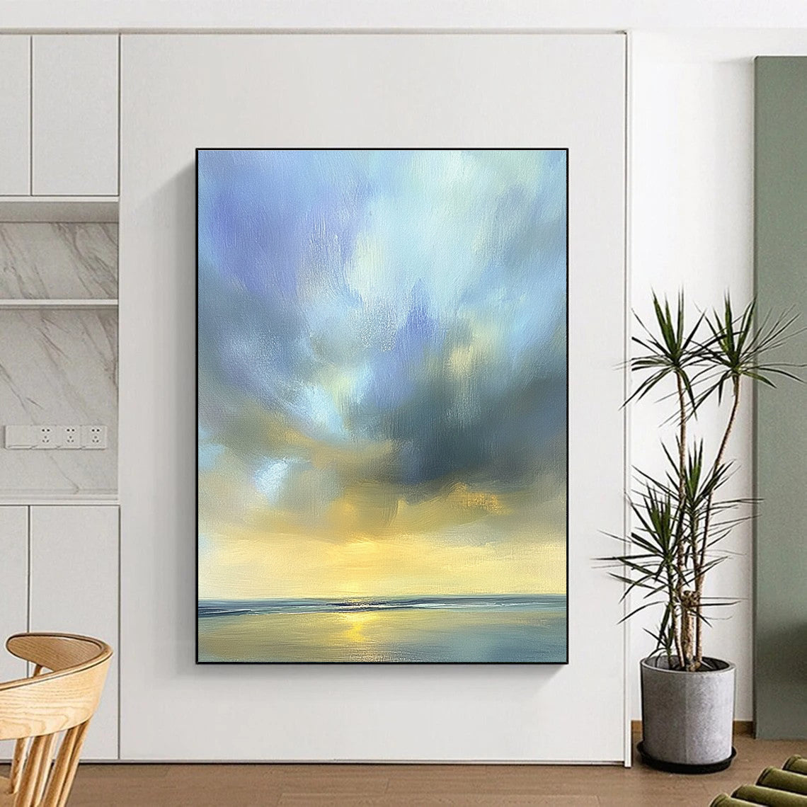 Soft Cloudy Sky for Minimalist Bedroom & Art - Inspired Café STSC201