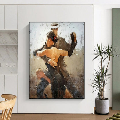 Tango - Inspired Dance Art for Dance Studio & Argentinian Restaurant DLZ2336