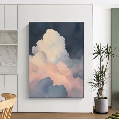 Soft Colorful Clouds Art for Romantic Home Bedroom & Sky - Gazing Café STSC1036