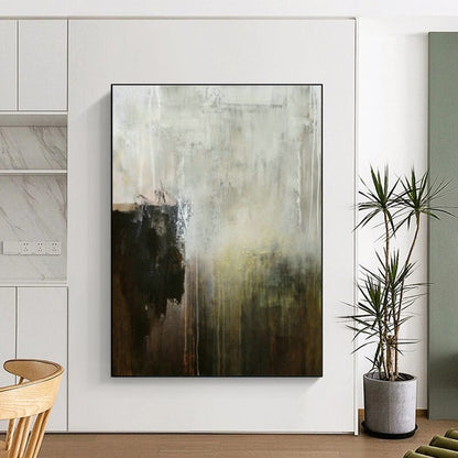 Multitone Abstract Art for Contemporary Home Office & Art - Focused Café DLZ2059
