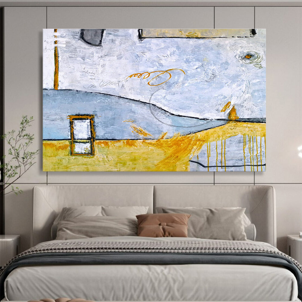 Blue - Gray Line Abstract for Coastal Law Firm Office DLZ2947