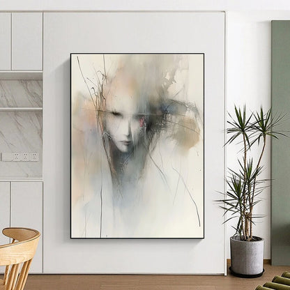 Ethereal Figure Sketch for Art Gallery Lounge & Bohemian Bedroom STSC840