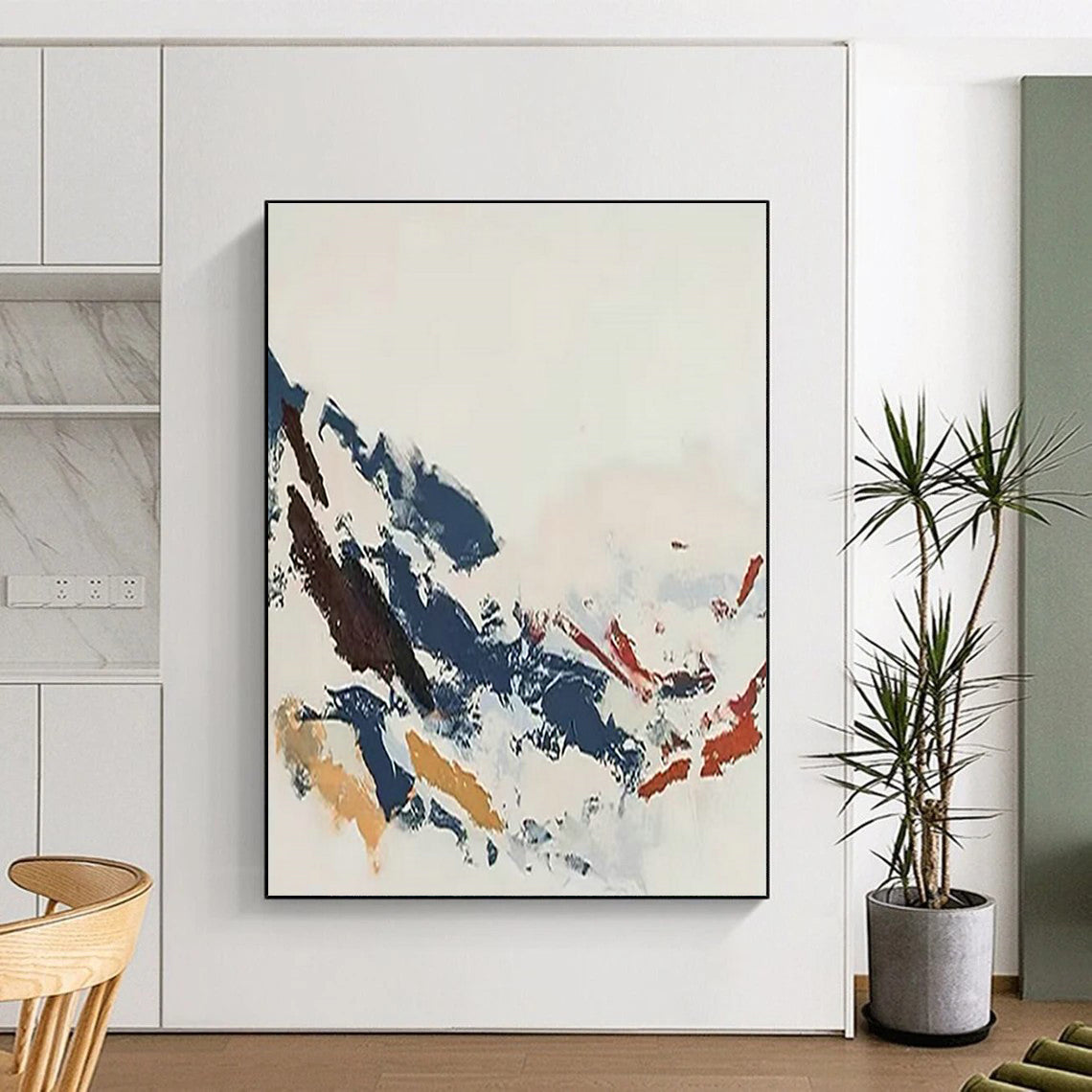 Colorful Abstract Splash Art for Creative Studio & Modern Art Bar DLZ2248