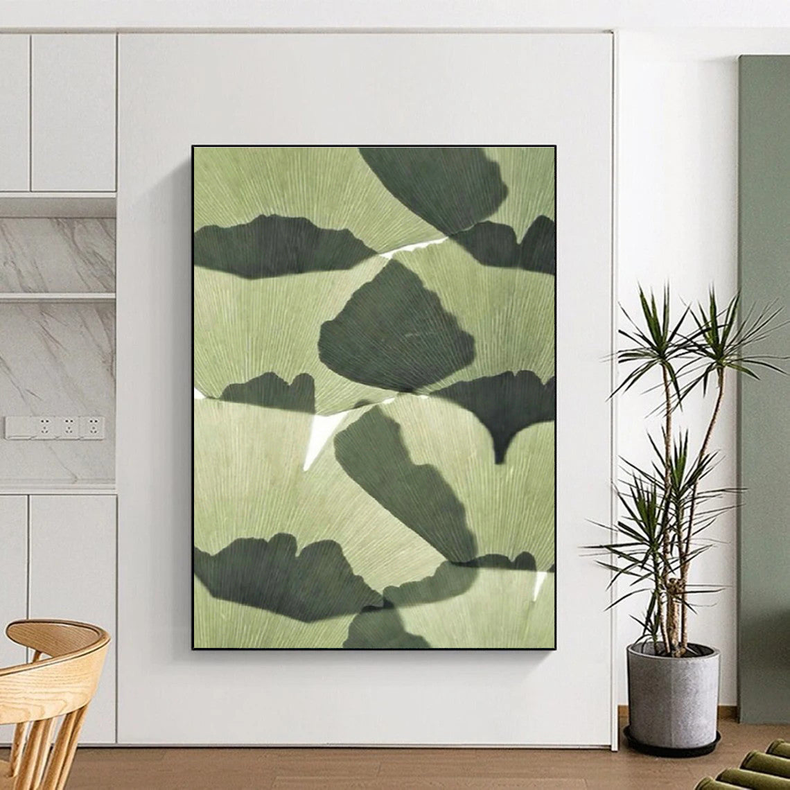 Creative Ginkgo Leaf Art for Botanical Garden Gift Shop & Nature - Loving Home DLZ1077
